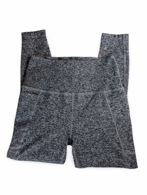 Beyond Yoga High-Waist Heather Gray Active Leggings Size M Two Side Pockets Soft